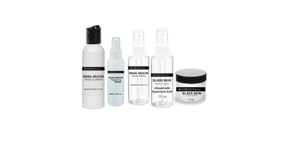 SNAIL MUCIN AND GLASS SKIN 5pc KIT