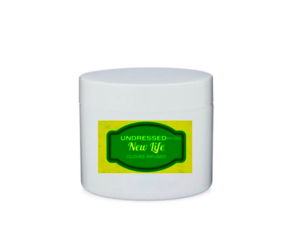 NEW LIFE Clove Herbal Infused Shea Butter 4oz (WHITE COLOR)